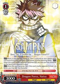 Natsu (RRR) RRR waifu card — Weiss Schwarz